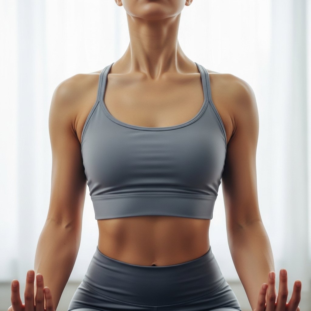 Postura de Postura MontañA Yoga en interior