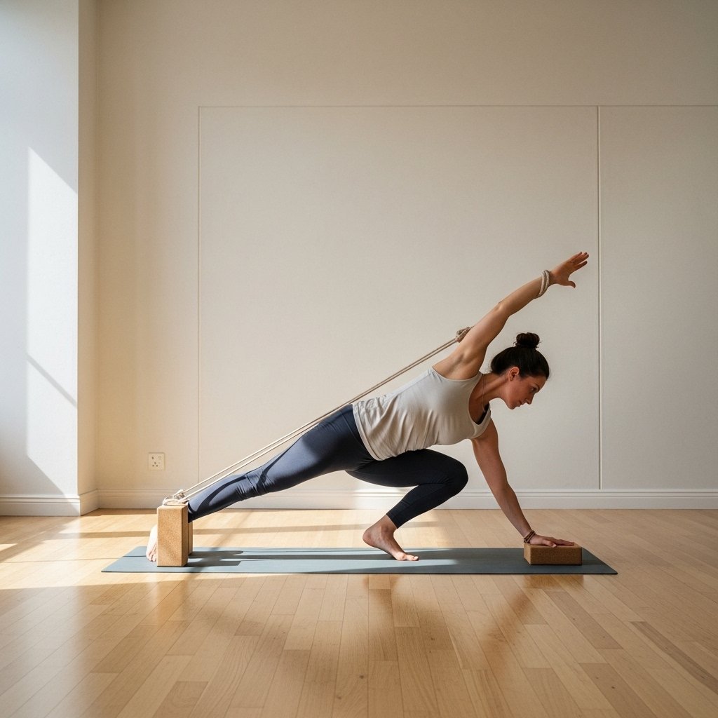 Postura de Que Es Iyengar Yoga en interior