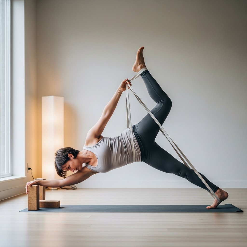 Sesión de Que Es Iyengar Yoga en interior